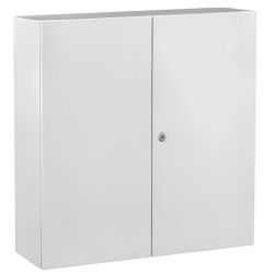 Armoire électrique en métal étanche IP55 - 1000x1000x300 - 2 portes - plaque fournie - Argenta IDE