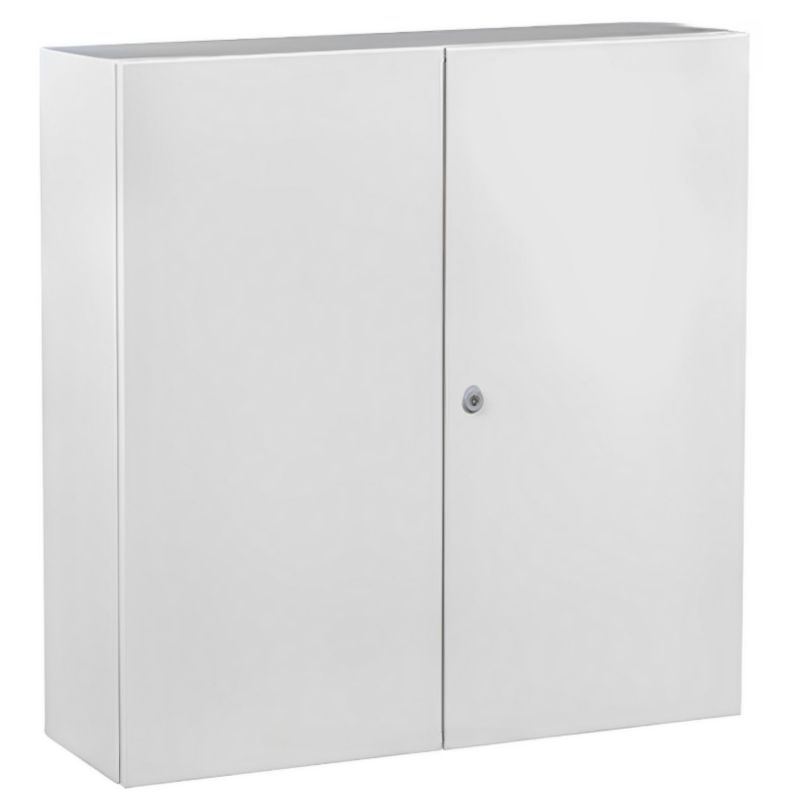 Armoire électrique en métal étanche IP55 - 1000x1000x300 - 2 portes - plaque fournie - Argenta IDE