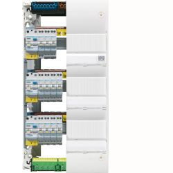 SF263 Hager Inverseur de source monophasé 63A 2P manuel pour tableau électrique - 3 positions I/0/II