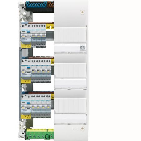 SF263 Hager Inverseur de source monophasé 63A 2P manuel pour tableau électrique - 3 positions I/0/II