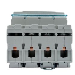 SBN463 Hager Interrupteur sectionneur modulaire tétrapolaire 4P 63A - auxiliarisable - Bornes à vis