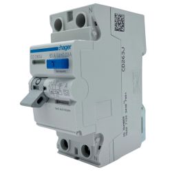 CD263J Hager Interrupteur différentiel 63A type A 30mA bipolaire - Bornes alignées