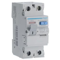 CD263J Hager Interrupteur différentiel 63A type A 30mA bipolaire - Bornes alignées
