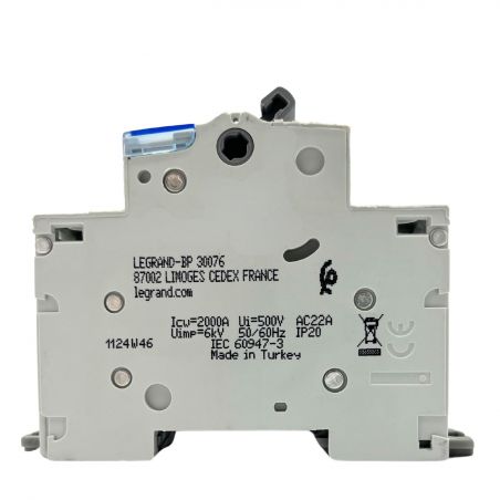 406481 Interrupteur sectionneur tétrapolaire 4P 400V - 63A - 4 modules - Bornes à vis Legrand DX³-IS