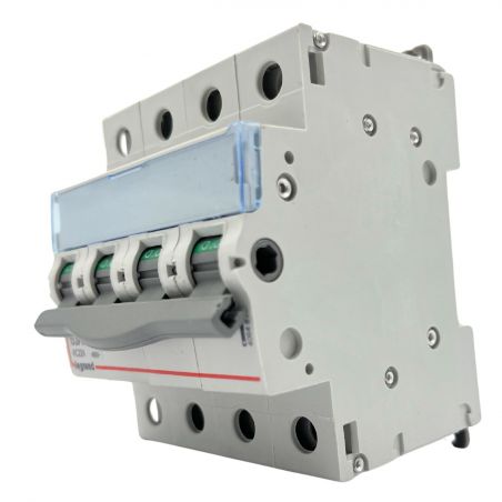 406481 Interrupteur sectionneur tétrapolaire 4P 400V - 63A - 4 modules - Bornes à vis Legrand DX³-IS