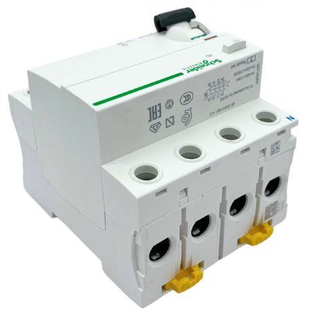A9R61425 interrupteur différentiel 4P 25A 30mA type Asi - Acti9, iID - Schneider Electric
