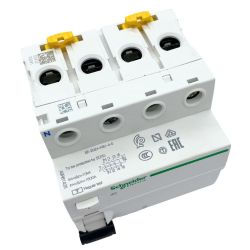 A9R61425 interrupteur différentiel 4P 25A 30mA type Asi - Acti9, iID - Schneider Electric
