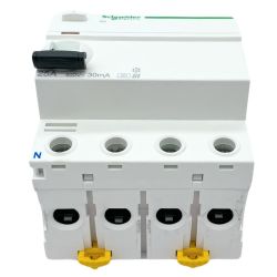 A9R61425 interrupteur différentiel 4P 25A 30mA type Asi - Acti9, iID - Schneider Electric