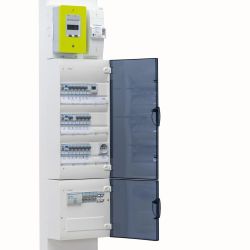 SFT240 Hager Inverseur de source monophasé 40A 2P manuel - 3 positions I/0/II
