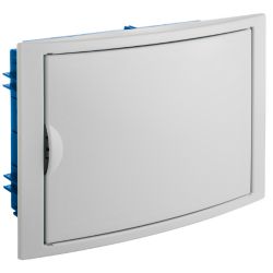 5012HGW SOLERA - Coffret électrique encastrable sur Placo - 233x320x75mm - 1 rangée de 14 modules