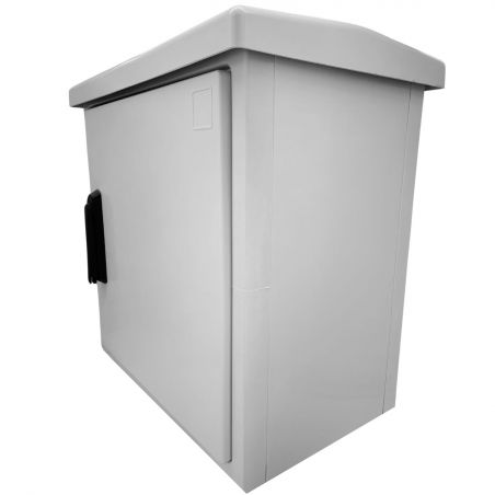 051031T2PBFPPC EUROPOLY armoire polyester IP65 - 500x1000x300mm - Auvent autoventilé - PPC