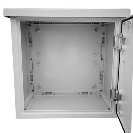 120731T2PBF EUROPOLY coffret polyester -IP65 - 1250x750x300mm - Auvent autoventilé