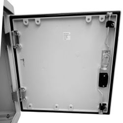 121031T2PBFPPC EUROPOLY armoire polyester IP65 - 1250x1000x300mm - Auvent autoventilé - PPC
