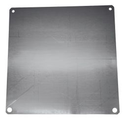 PEM0705 EUROPOLY plaque de montage pleine galva - Pour coffret (HxL) 750x500mm