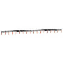 404928 Jeu de barres d'alimentation - à broches - 1P+N universel - max. 18 appareils connectés - 1 rangée