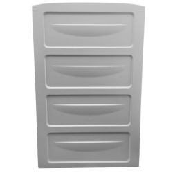 MXST191562BBPPC EUROPOLY armoire polyester IP65 - 1900x1500x630mm - Auvent - PPC