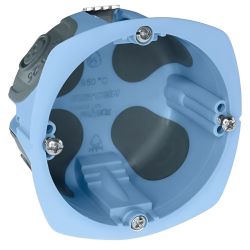 52063 EUR'OHM Boite d'encastrement étanche AIR'metic  Ø67/68x50mm pour cloisons sèches