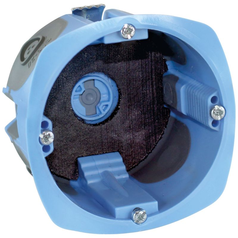 52058 EUR'OHM Boite d'encastrement étanche AIR'métic 1 poste Ø67/68x50mm coupe-feu EI90 pour cloisons sèches