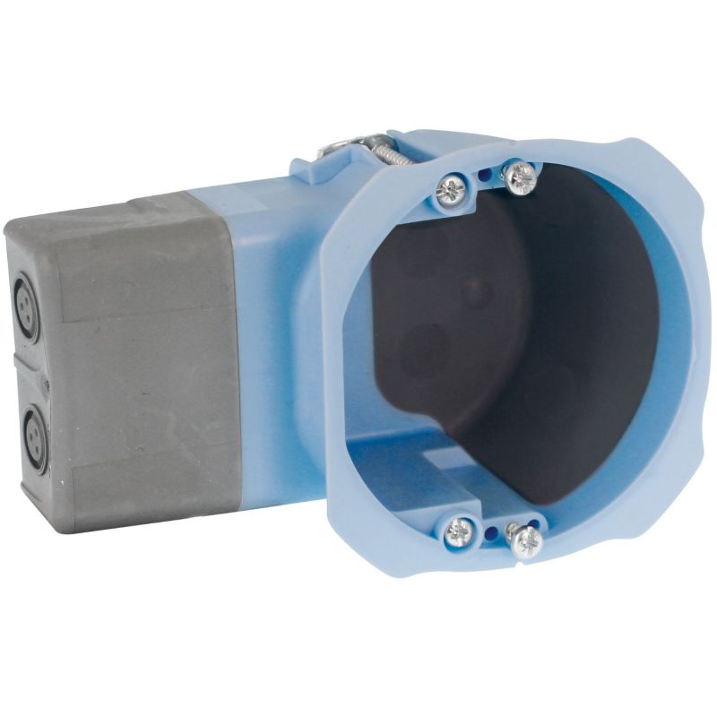 52076 EUR'OHM Boite d'encastrement étanche AIR'metic pour micromodule 1 poste Ø67/68x40mm pour cloisons sèches