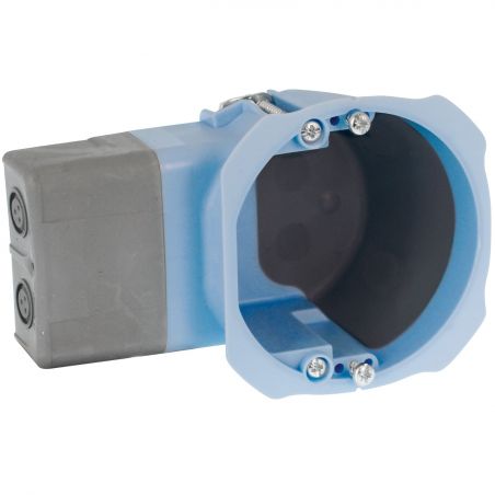 52076 EUR'OHM Boite d'encastrement étanche AIR'metic pour micromodule 1 poste Ø67/68x40mm pour cloisons sèches
