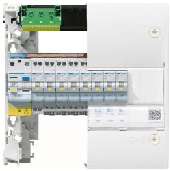 GD113 - Tableau électrique Hager Gamma 1 rangée de 13 modules - 250x250x103mm