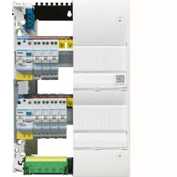 GD313 - Tableau électrique Hager Gamma 3 rangées de 13 modules - 500x250x103mm