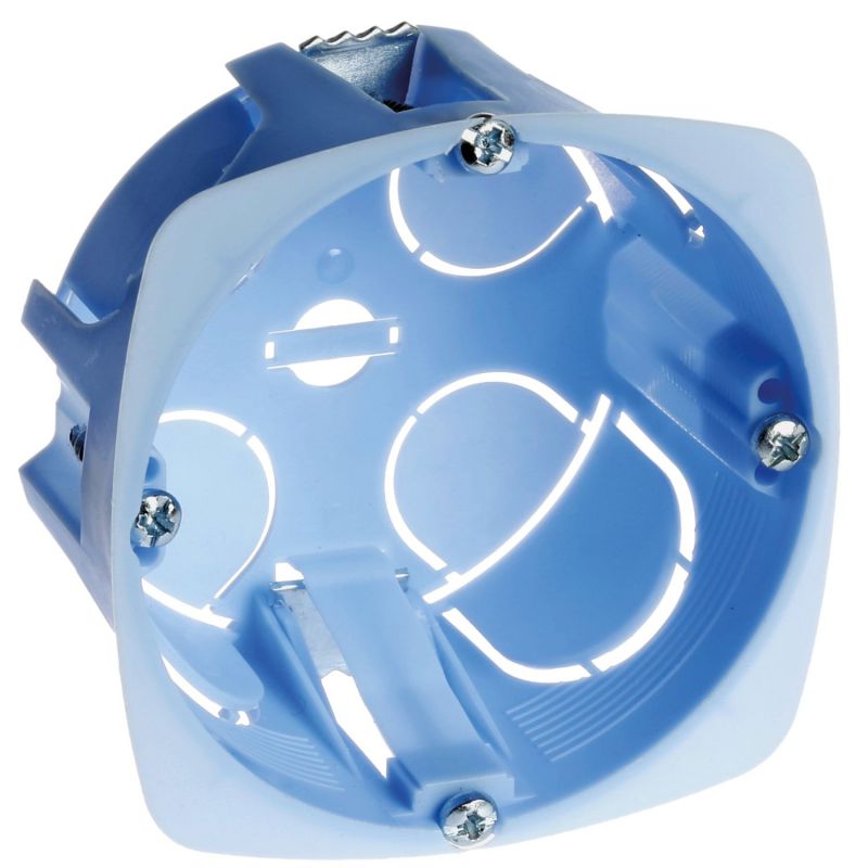 52040 EUR'OHM Boite d'encastrement XL 1 poste Ø67/68x30mm pour cloisons sèches