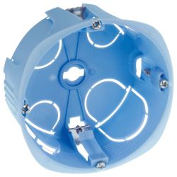 52005 EUR'OHM Boite d'encastrement Ø85X40mm pour cloisons sèches