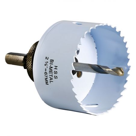 52409 EUR'OHM Scie cloche pro renfoçée HSS Ø67/68mm