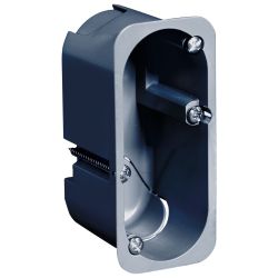 52050 EUR'OHM Boîte d'encastrement 1/2 poste profondeur 40 mm multimatériaux