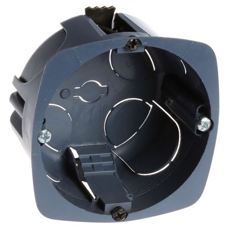 52051 EUR'OHM Boîte d'encastrement 1 poste profondeur 40 mm multimatériaux