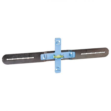 52123 EUR’OHM Accessoire de pose avec niveau – Pour boîtes d’encastrement à sceller