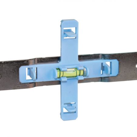 52123 EUR’OHM Accessoire de pose avec niveau – Pour boîtes d’encastrement à sceller