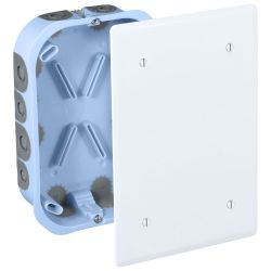 51014 EUR'OHM Boite de dérivation encastréepour cloisons sèches AIR'metic 170x110x40mm