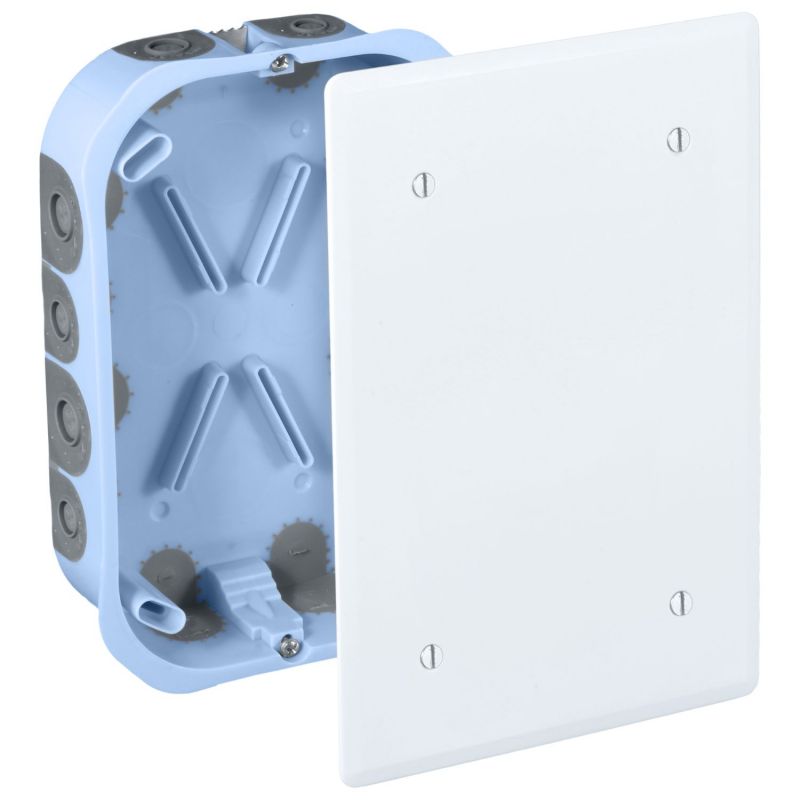 51014 EUR'OHM Boite de dérivation encastréepour cloisons sèches AIR'metic 170x110x40mm