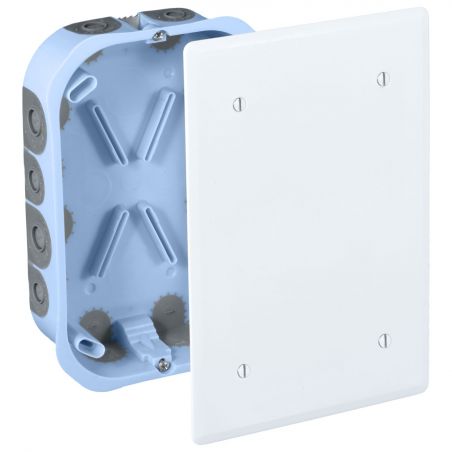 51014 EUR'OHM Boite de dérivation encastréepour cloisons sèches AIR'metic 170x110x40mm