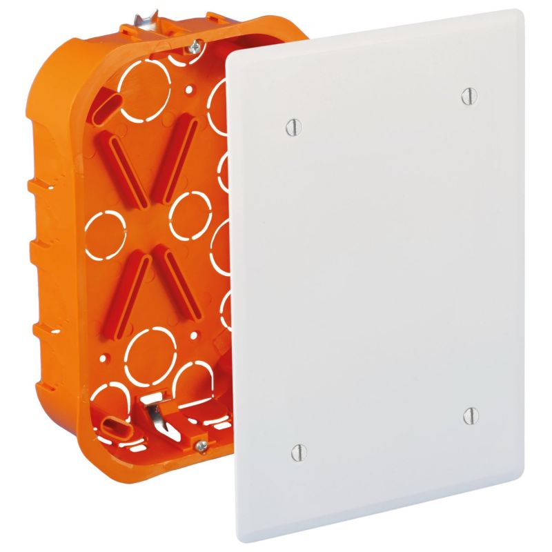 51004 EUR'OHM Boite de dérivation encastrée 170x110x40mm pour cloisons sèches