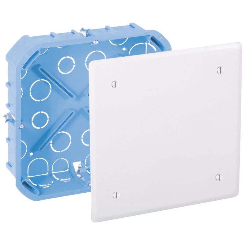 51035 EUR'OHM Boite de dérivation encastrée 170x170x55mm pour cloisons sèches