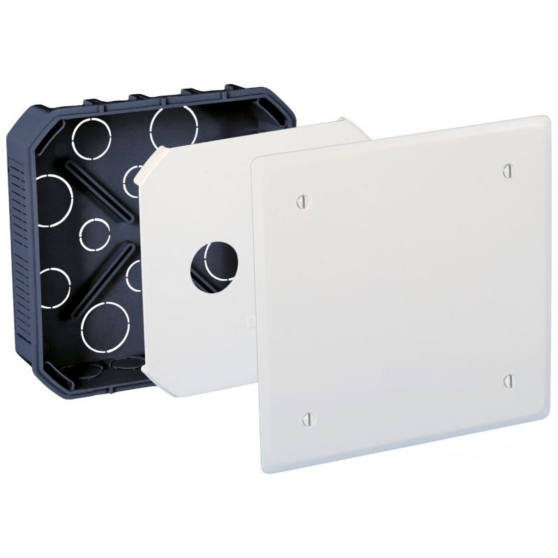 51106 EUR'OHM Boite de dérivation encastrée 170x170x45mm pour maconnerie