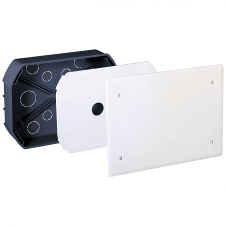 51107 EUR'OHM Boite de dérivation encastrée 230x170x50mm pour maconnerie