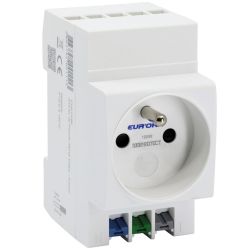 19099 EUR'OHM Prise de courant 16A/230V 2P+T modulaire