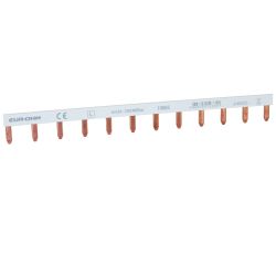 19085 EUR'OHM Peigne horizontal 1P 63A12 dents
