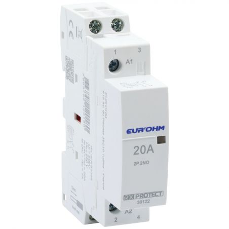 30122 EUR'OHM Contacteur 2P 20A 2NO