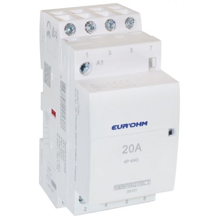 30131 EUR'OHM Contacteur 4P 20A4NO