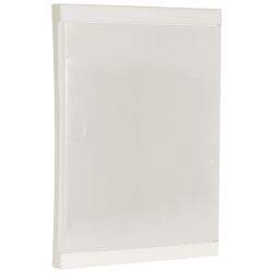 19086 EUR'OHM Porte blanche pour coffret d'intérieur 26 modules