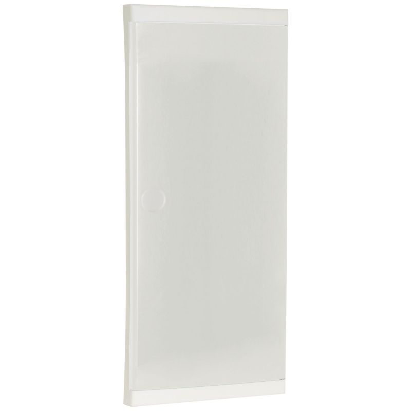 19087 EUR'OHM Porte blanche pour coffret d'intérieur 39 modules