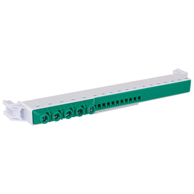 19042 EUR'OHM Bornier terre court 5x25²+11x4² 13M