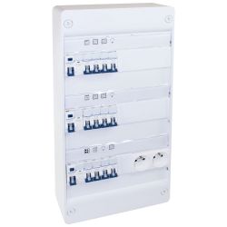 19431 EUR'OHM coffret RX 13m 3R monté-cablé evolutif pour T3/T4