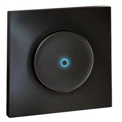 60305 EUR'OHM SQUARE Bouton poussoir 10A lumineux témoin Vulcain