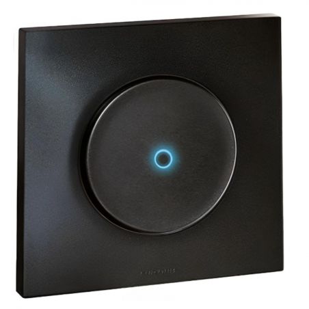 60305 EUR'OHM SQUARE Bouton poussoir 10A lumineux témoin Vulcain
